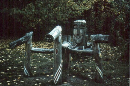 Children´s play ground - 1988, acacia, lenght 650cm