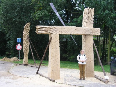 Sympozium Plesná 2005 - Brána do nového věku, topol, 400cm