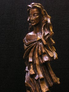 St. Nina - 1995, bronz, 92cm