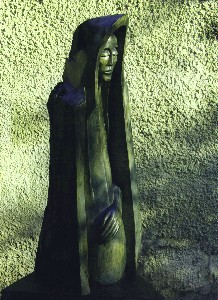 st. Elisabeth - 1999, lime, 110cm