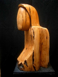 Prophet - fuit wood. 65cm,2013